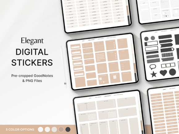 Download Digital Planner Stickers, GoodNotes - Planner Collection