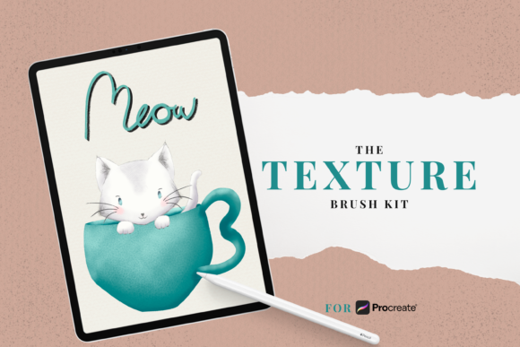 Download The Texture Brush Kit - Text Collection