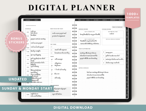 Download Digital Planner for Ipad, GoodNotes - Planner Collection