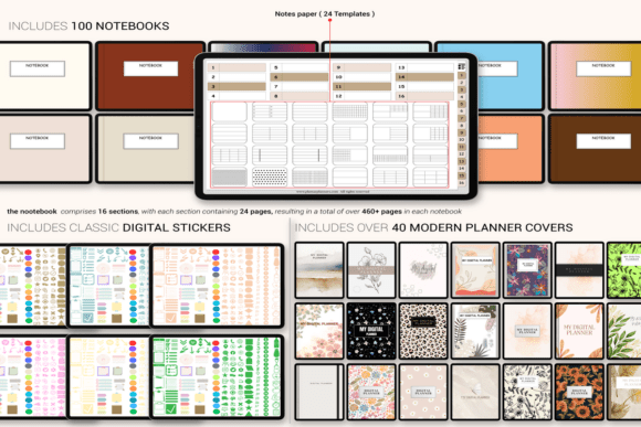 Download Hyperlinked Planner for IPad &amp; Android - Planner Collection