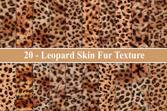 Download Leopard Skin Fur Texture - Text Collection