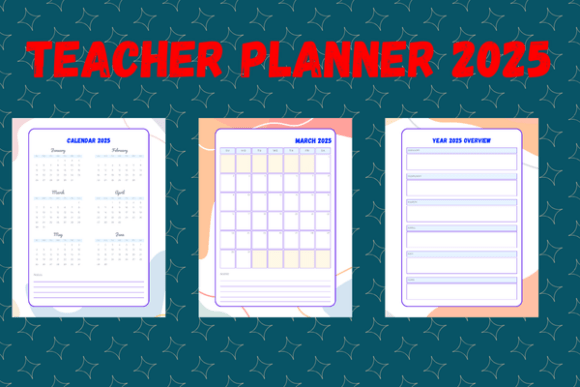 Download Teacher Planner 2025 - Planner Collection