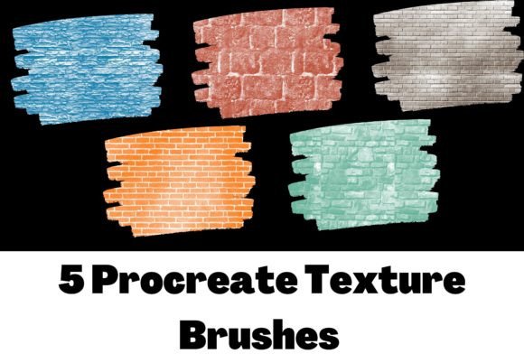 Download Procreate Textures Brushes Bricks Walls - Text Collection