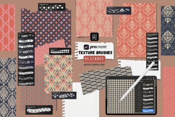 Download Procreate Wallpaper Texture Brushes - Text Collection